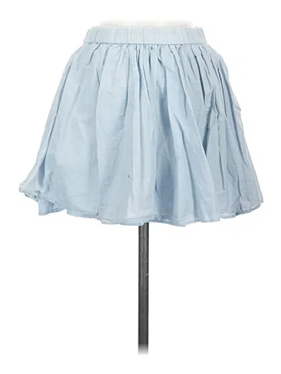 Pre-owned Haute Monde Casual Skirt In Blue