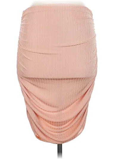 Pre-owned Haute Monde Casual Skirt In Tan