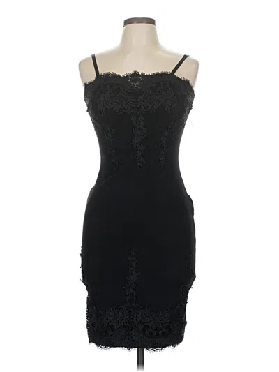 Pre-owned Haute Monde Cocktail Dress In Black
