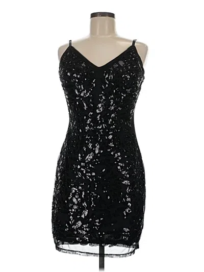 Pre-owned Haute Monde Cocktail Dress In Black