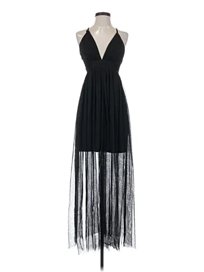 Pre-owned Haute Monde Cocktail Dress In Black