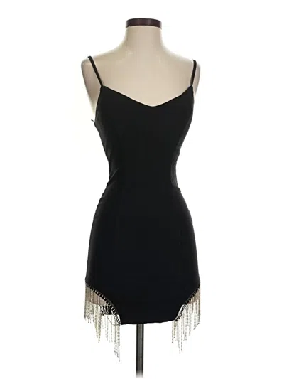 Pre-owned Haute Monde Cocktail Dress In Black