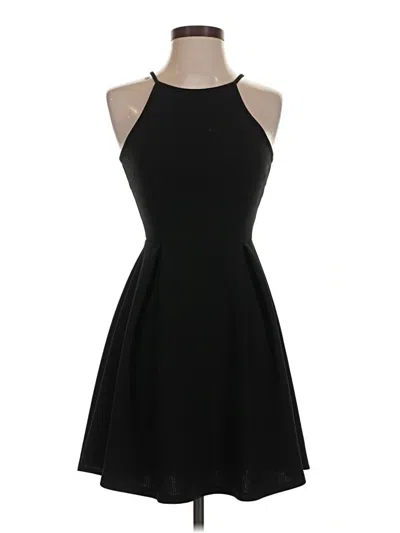Pre-owned Haute Monde Cocktail Dress In Black