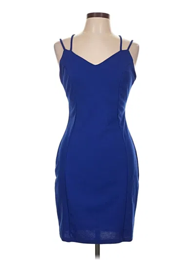 Pre-owned Haute Monde Cocktail Dress In Blue