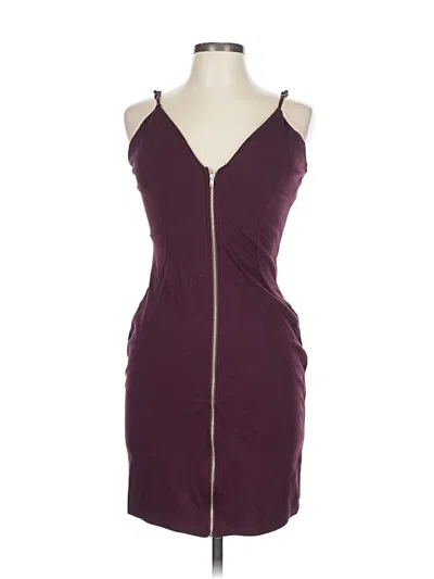 Pre-owned Haute Monde Cocktail Dress In Burgundy