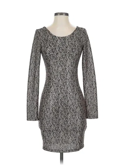 Pre-owned Haute Monde Cocktail Dress In Gray