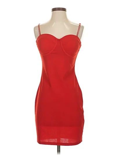 Pre-owned Haute Monde Cocktail Dress In Red