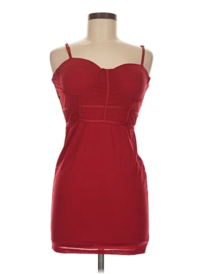 Pre-owned Haute Monde Cocktail Dress In Red