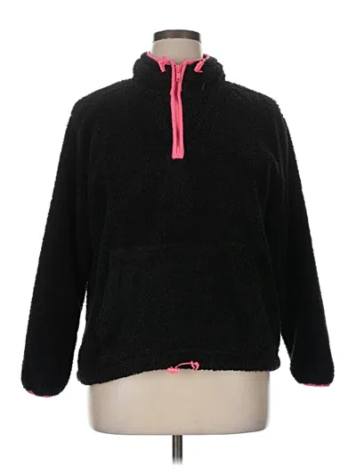 Pre-owned Haute Monde Fleece Jacket In Black