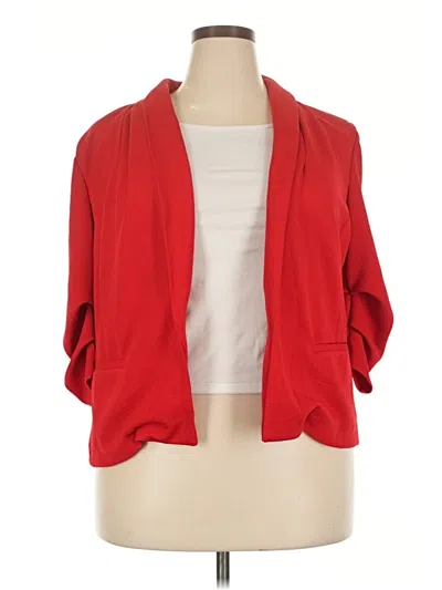 Pre-owned Haute Monde Jacket In Red