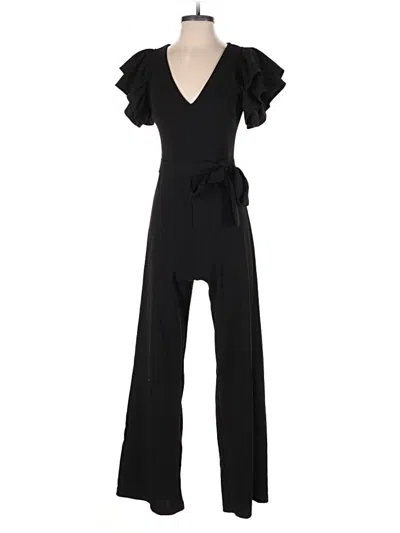 Pre-owned Haute Monde Jumpsuit In Black