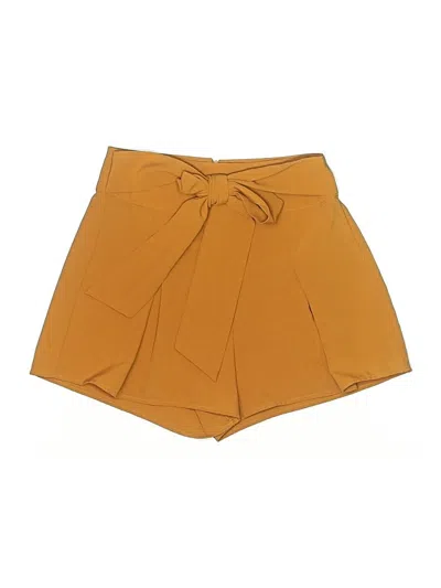 Pre-owned Haute Monde Shorts In Yellow