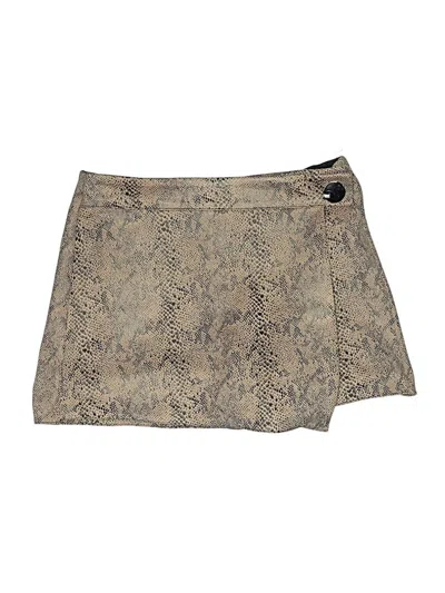 Pre-owned Haute Monde Skort In Tan