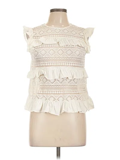 Pre-owned Haute Monde Sleeveless T-shirt In White