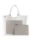 Haute Shore Icon Luxe Tote In White/greige In Multi