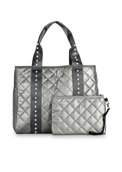 Haute Shore Jaime Avenue Tote Bag In Iron In Grey