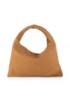 Haute Shore Jones Woven Handbag In Camel In Brown