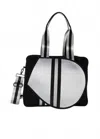 Haute Shore Men's Billie Tennis Bag In Black In Multi