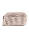 Haute Shore Noa Cargo Camera Bag In Linen In White