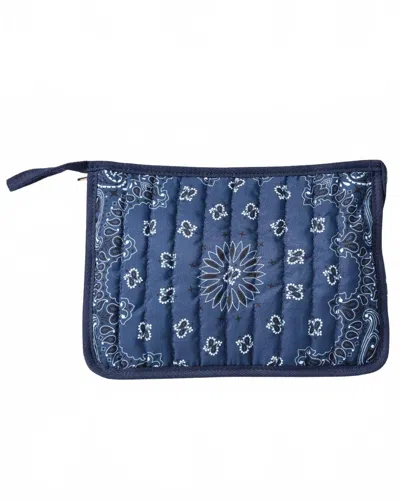 Haute Shore Women's Beau Bandana Pouch In Navy In Blue