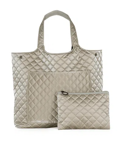 Haute Shore Women's Icon Quilted Tote Bag In Beam-greige In Multi