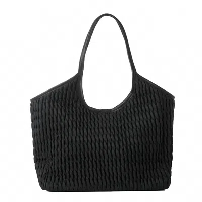 Haute Shore Women's Isla Matte Tote Bag In Black