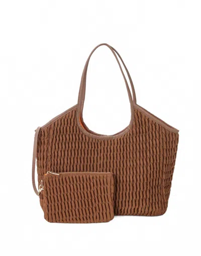 Haute Shore Women's Isla Tote Bag In Walnut In Brown