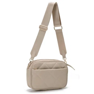 Haute Shore Women's Noa Camera Crossbody Bag In Light Taupe In Brown