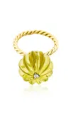 Haute Victoire 18k Yellow Gold Multi-stone Ring