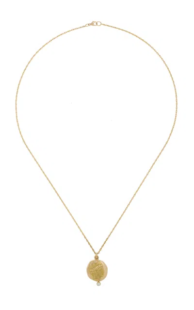 Haute Victoire Andromeda 18k Yellow Gold Diamond Necklace