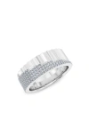 Hautecarat 50/50 Fluted Lab Grown Diamond Ring