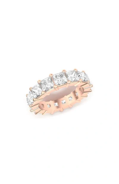Hautecarat Lab Created Diamond Eternity Ring In 18k Rg