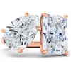 Hautecarat Lab Created Diamond Ring In Rose Gold
