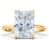 Hautecarat Lab Grown Diamond Ring, 3ct In 18k Yellow Gold
