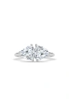 Hautecarat Lab Grown Diamond Twin Heart Ring