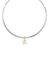 Hautecarat The Rosetta Lab Grown Diamond Collar Necklace In Metallic