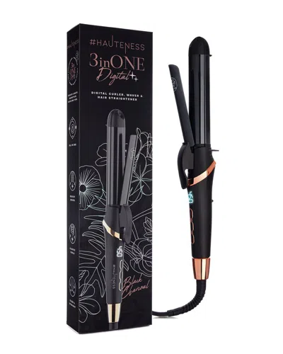 Hautness 3inone Multistyler Flat Iron & Curling System