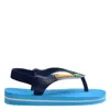 Havaianas Baby Brazil Logo Flip Flop Sandals In Green