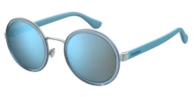Havaianas Balneario Mvu/3j Women's Sunglasses Blue Size 51