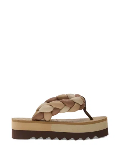 Havaianas Braided Platform Flip-flops In Brown