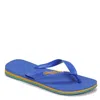 Havaianas Brasil Layers Fc Slippers In Blue