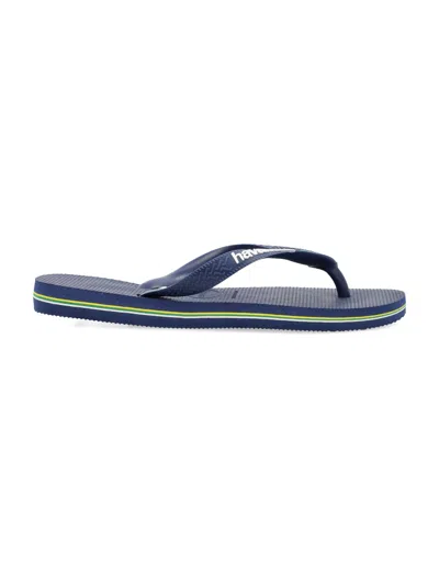 Havaianas Brasil Logo Flip-flops In Multi