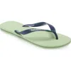 Havaianas Brazil Logo Flip Flop In Citronella