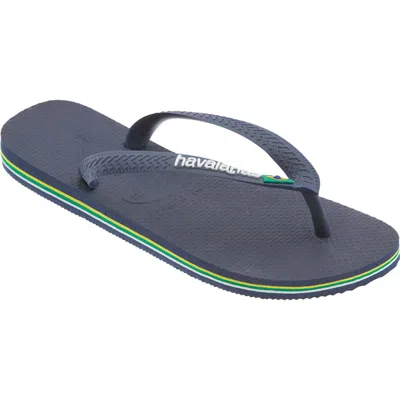 Havaianas Brazil Logo Flip Flop In Multi