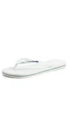 Havaianas Brazil Logo Flip Flops White In White