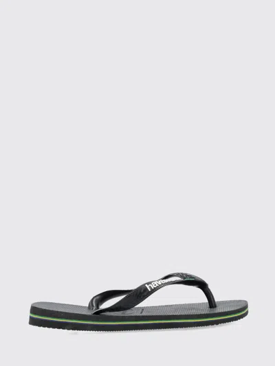 Havaianas Brogue Shoes Men In Black