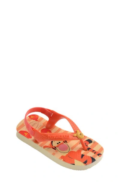 Havaianas Kids'  Disney(r) Classics Flip Flop In Orange