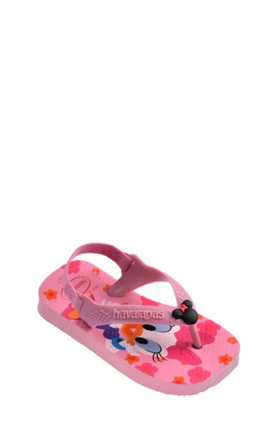 Havaianas Kids'  Disney(r) Classics Flip Flop In Pink