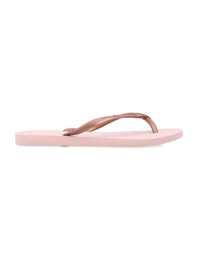 Havaianas Effortless Summer Mini Flip-flops In Ballet Rose