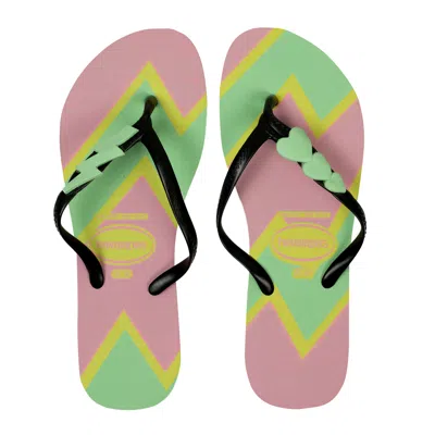 Havaianas Fantasia Pop Green Garden In Multi